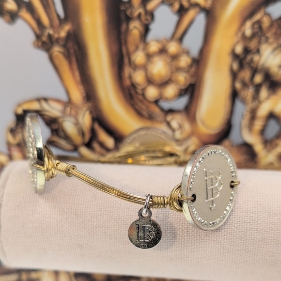 Bourbon and Bowties Gold and Silver Coin Bracelet - Picture 2 of 6